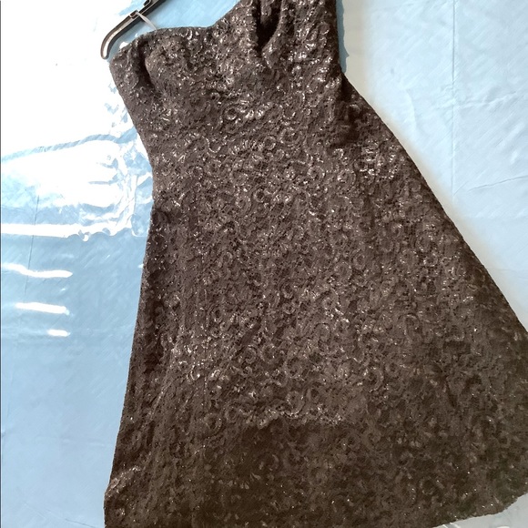 💥4x HP Black Lace sweat heart strapless Dress - Picture 1 of 12